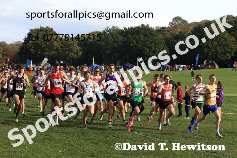 Senior Mens 2026 Northern Cross Country Relays, Graves Park, Sheffield. Photo: David T. Hewitson/Sports for All Pics